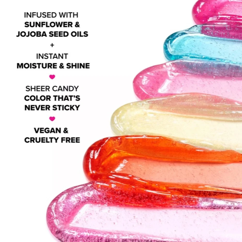 Too Faced Kissing Jelly Gloss Lipgloss Bubblegum
